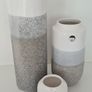 Set of 3 Brand new Grey ombre ceramic vases from Next Image 3