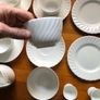 white minton 20 + 4 egg cups Image 4