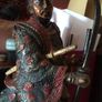 A fine bronze of a samurai signed  MIYAO Image 2