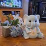 Vintage baby elephant planter Image 6