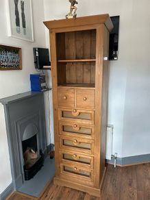 Solid wood dresser
