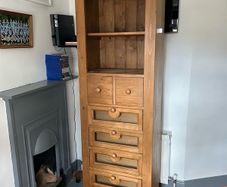 Solid wood dresser