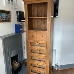 Solid wood dresser