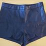 Faux Leather Hotpants Image 2