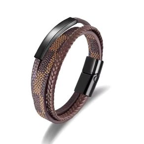 The Rebel Strand Leather Bracelet  Bold and Unforgettable Custom Engraving