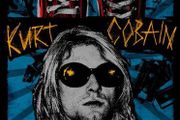 Nirvana - Kurt is Blue - Rare Mini Print/Poster