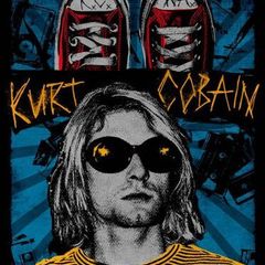Nirvana - Kurt is Blue - Rare Mini Print/Poster