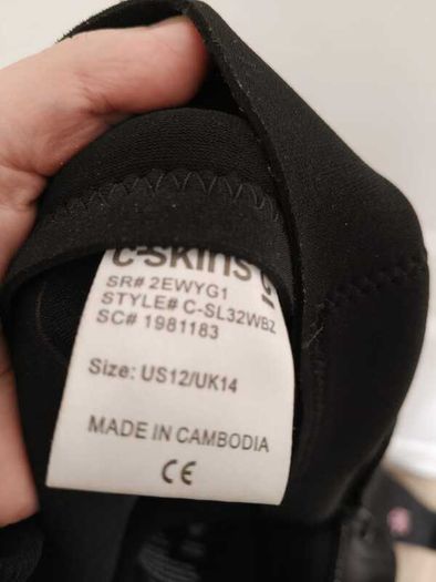 C-skin wet suit