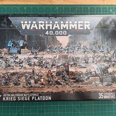 Warhammer 40k Krieg Siege Platoon Battleforce