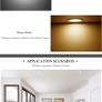 10PCS LED Downlight Ceiling 15W Warm white led light AC 220V Image 2