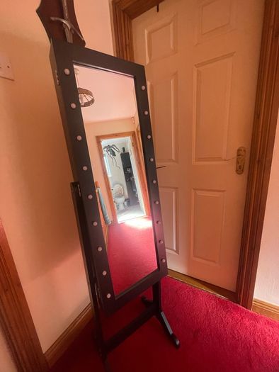 Standing Mirror with LED