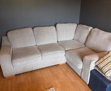 L shaped sofa