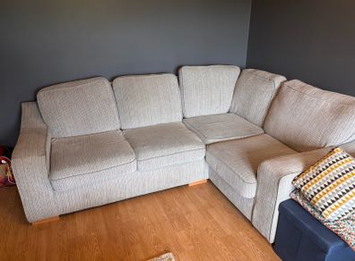 L shaped sofa