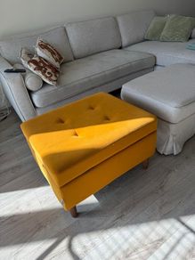 Storage Ottoman footrest