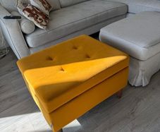 Storage Ottoman footrest