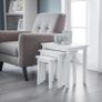 3 Piece Nest Of Tables Free P&p (multiple Colours Available) Image 2