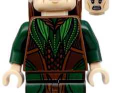 Lego Mirkwood Elf - Dark Green Outfit