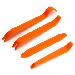 4pcs Car Radio Door Body Clip Panel Trim Dash Audio Plastic Removal Pry Tool Kit