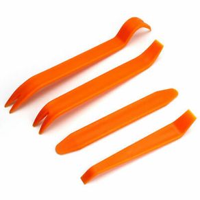 4pcs Car Radio Door Body Clip Panel Trim Dash Audio Plastic Removal Pry Tool Kit