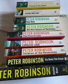 12 x Peter Robinson DCI BANKS crime series no 7 and 13 to 25 or individual