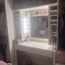Dressing Table, lights & Mirror Image 3