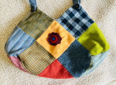 boho style handmade bag
