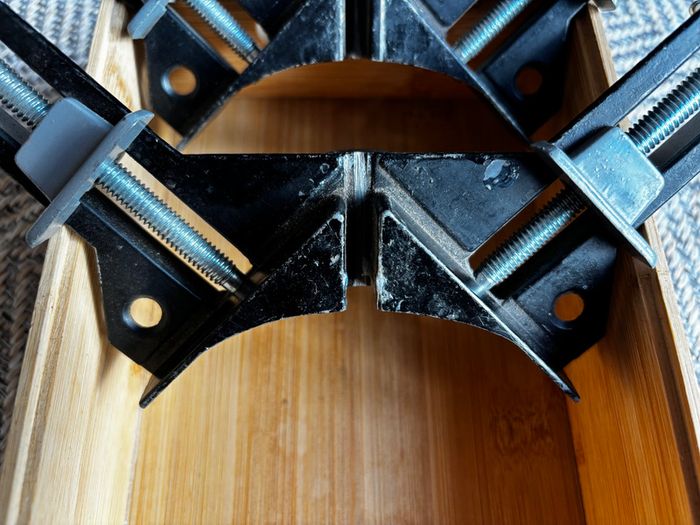 Two Corner Clamps