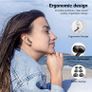 Wireless Earbuds, Bluetooth 5.3 Headphones in Ear with HiFi Stereo Deep Bass & 4 ENC Mic-A68PRO Black Image 4