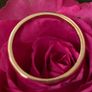 18kt Vintage Yellow Gold Band Image 2