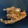 Vintage Maitreya Buddha figure carrying money bag Image 7