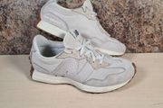 Kids NEW BALANCE NB 327 Runners trainers suede Size UK 3 EU 35.5 unisex boys girls womens (AT1)