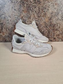 Kids NEW BALANCE NB 327 Runners trainers suede Size UK 3 EU 35.5 unisex boys girls womens (AT1)