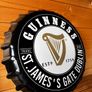 Guinness Bottle Cap Wall Display Image 2
