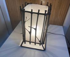 Rustic Wooden Branch Lamp | Handmade & Full of Character
