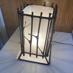 Rustic Wooden Branch Lamp | Handmade & Full of Character