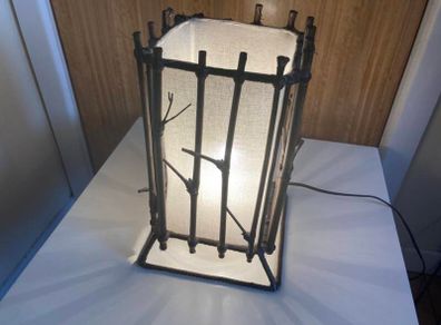 Rustic Wooden Branch Lamp | Handmade & Full of Character