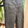 Fabulous Mango Leather Look Girls Trousers Age 11 to 12 Yrs Image 7