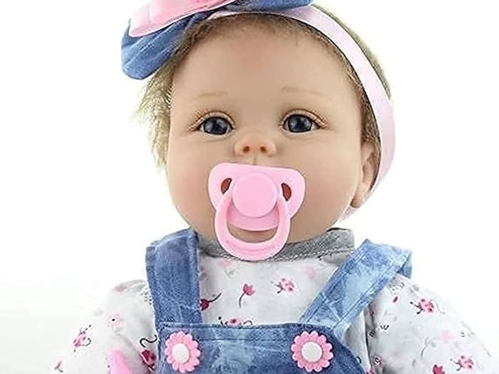 22inches Reborn Girls Baby Dolls Realistic Soft Silicone Newborn Doll Realistic Handmade Doll Children Babies Kids Toys