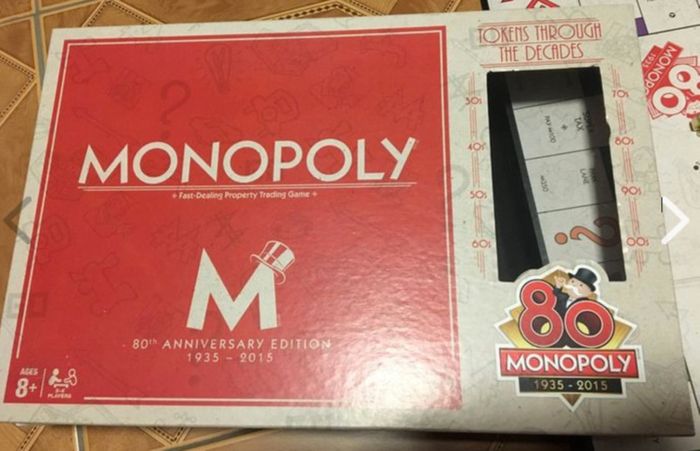 BRAND NEW MONOPOLY limited 80th edition