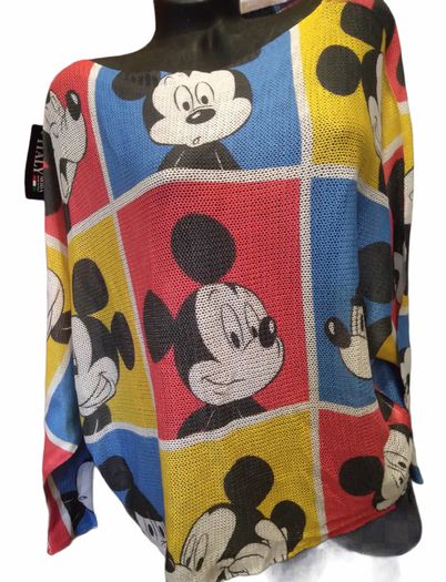 Openwork sweater WOMAN Mickey Mouse Minnie
