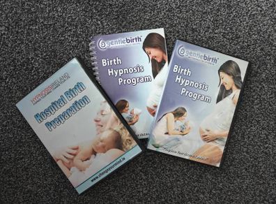 Hypnobirthing book and dvds