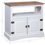 TV Cabinet Mexican Pine Corona Range White 80x43x78 cm Image 6