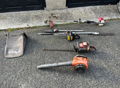 Garden equipment job lot