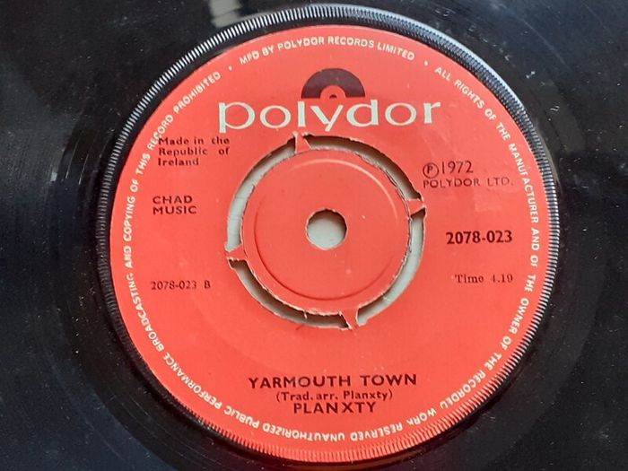 Planxty 7"