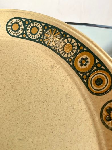 Mid Century Kiln Craft Bacchus Serving Plate, Staffordshire