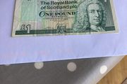 Old Royal Bank of Scotland One pound Banknote