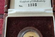 gold coin Britannia Proof