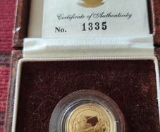 gold coin Britannia Proof