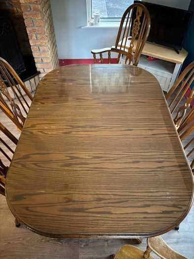 Table and chairs