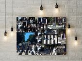 The Beatles Abbey road printed Wall picture 3mm foamex board printed picture on it wall board wall decor wall art picture
